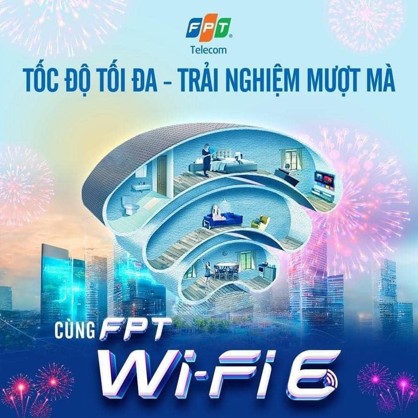 Ưu đãi lắp mạng FPT với các gói Wifi 6 mới nhất hiện nay